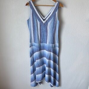 Adolfo Dominguez Striped‎ Dress